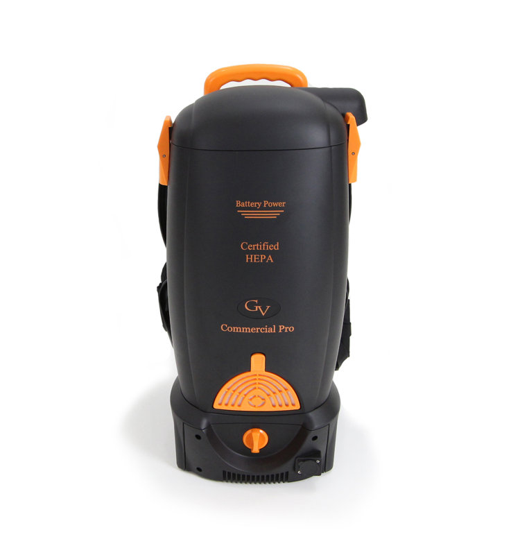 GV 8 Qt. Cordless Battery Powered Powerful HEPA Backpack Back Pack